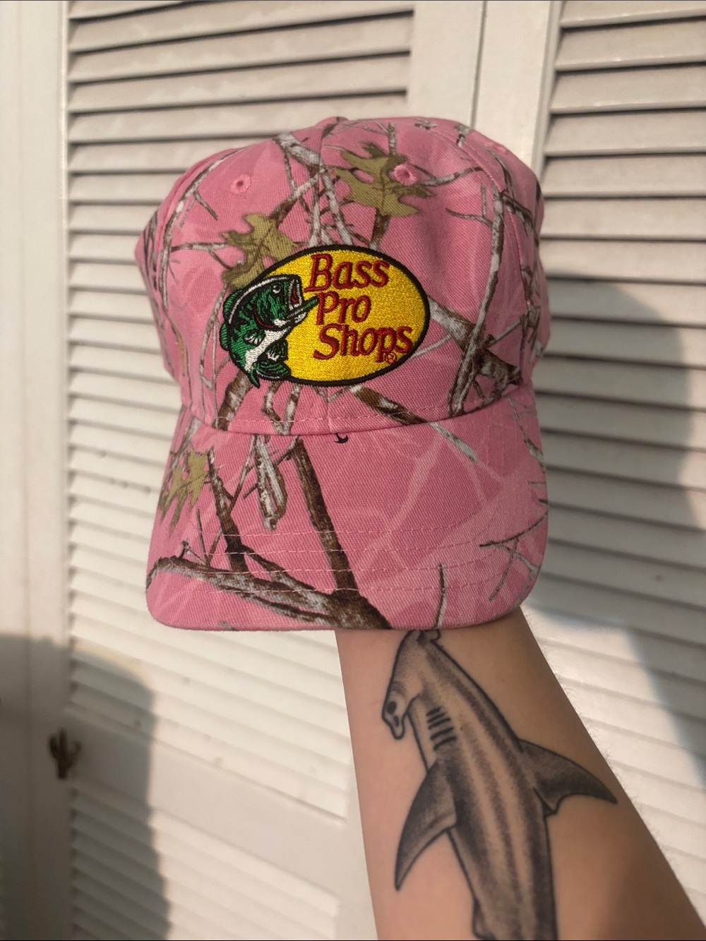Bass Pro Shops Pink Camo Kids Hat with Logo